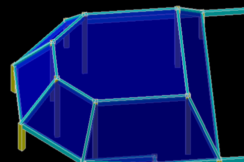 CAD如何制作建筑坡屋面？